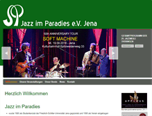 Tablet Screenshot of jazzimparadies.de